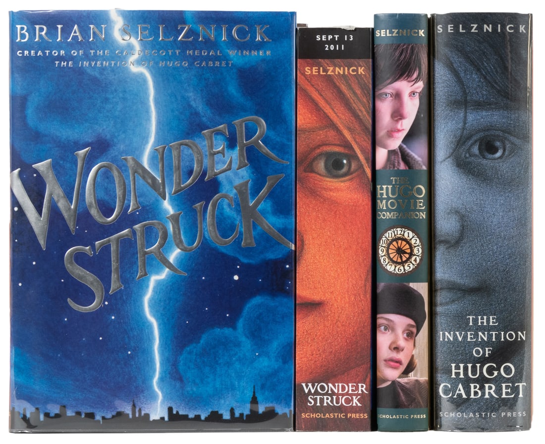 SELZNICK, Brian (b. 1966). Group of 4 First Editions, 3 Sig... (1 of 1)