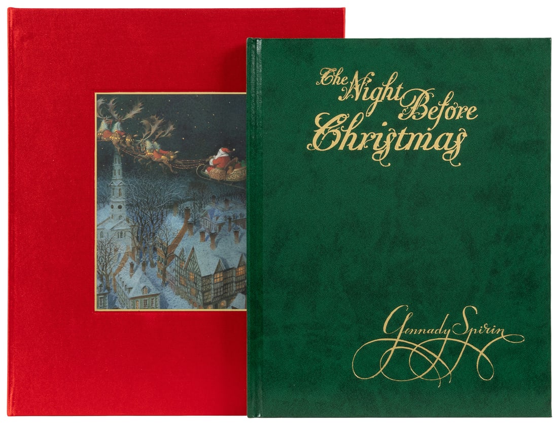 [SPIRIN, Gennady (b. 1948), illustrator]. MOORE, Clement Cl... (1 of 3)