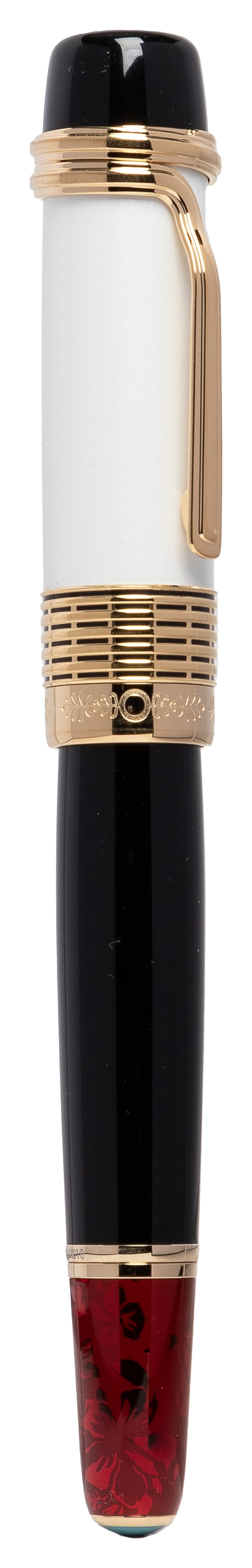 Mont Blanc Patron 4810 “Luciano Pavarotti” Fountain Pen. 20...: Mont Blanc Patron 4810 “Luciano Pavarotti” Fountain Pen. 2015. Limited edition of 4810. Sealed, in original box, with folder containing booklet and service guide. Designed in tribute to th