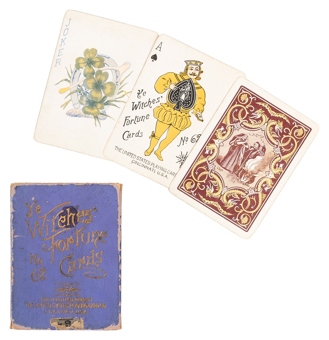 USPC Ye Witches’ Fortune No. 62 Playing Cards. Cincinnati, ... (1 of 2)