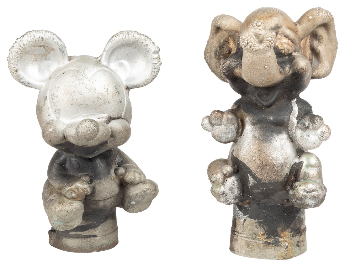  Mickey Mouse and Jumbo Toy Production Molds. Two vintage in... (1 of 2)