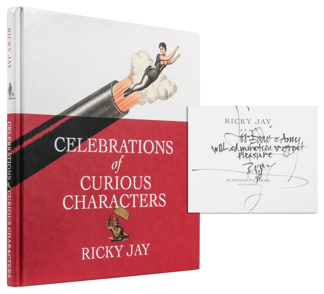 JAY, Ricky (1946-2018). Celebrations of Curious Characters.... (1 of 3)