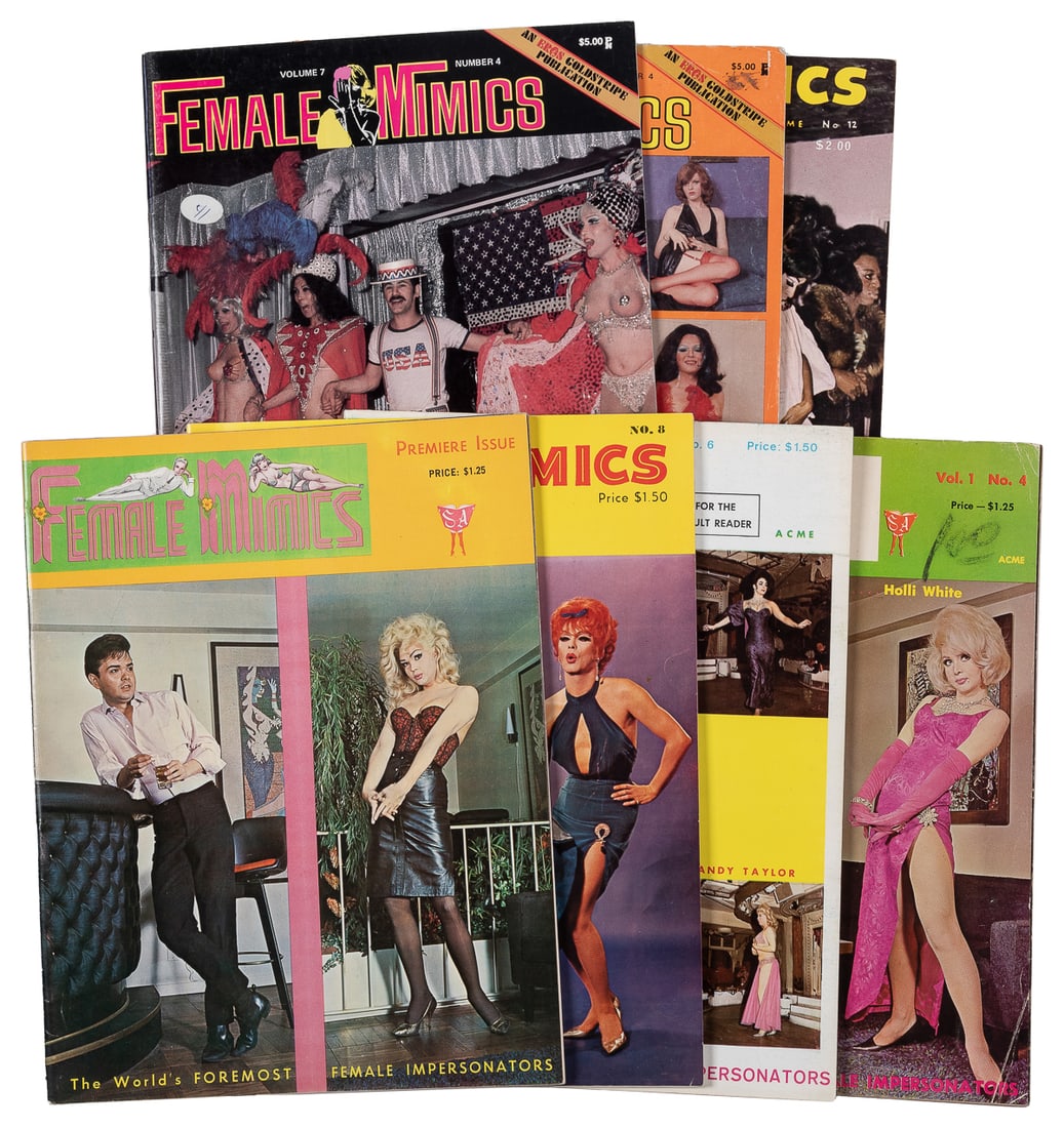 [DRAG]. Seven Issues of Female Mimics. New York: Selbee Ass... (1 of 1)