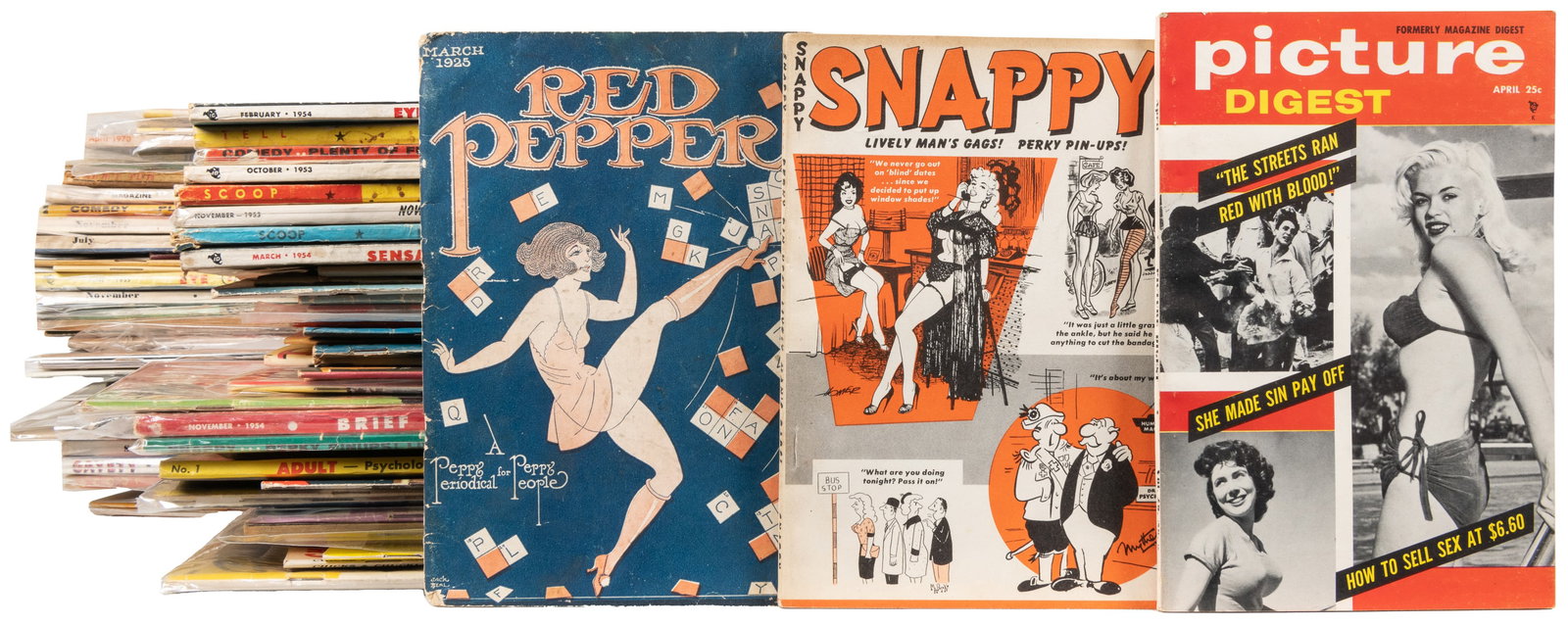 [CHEESECAKE]. Group of Nearly 70 Assorted Cheesecake Digest... (1 of 1)