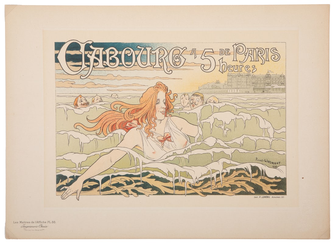 PRIVAT-LIVEMONT, Henri (1861 – 1936). Cabourg. Maitres de l... (1 of 1)