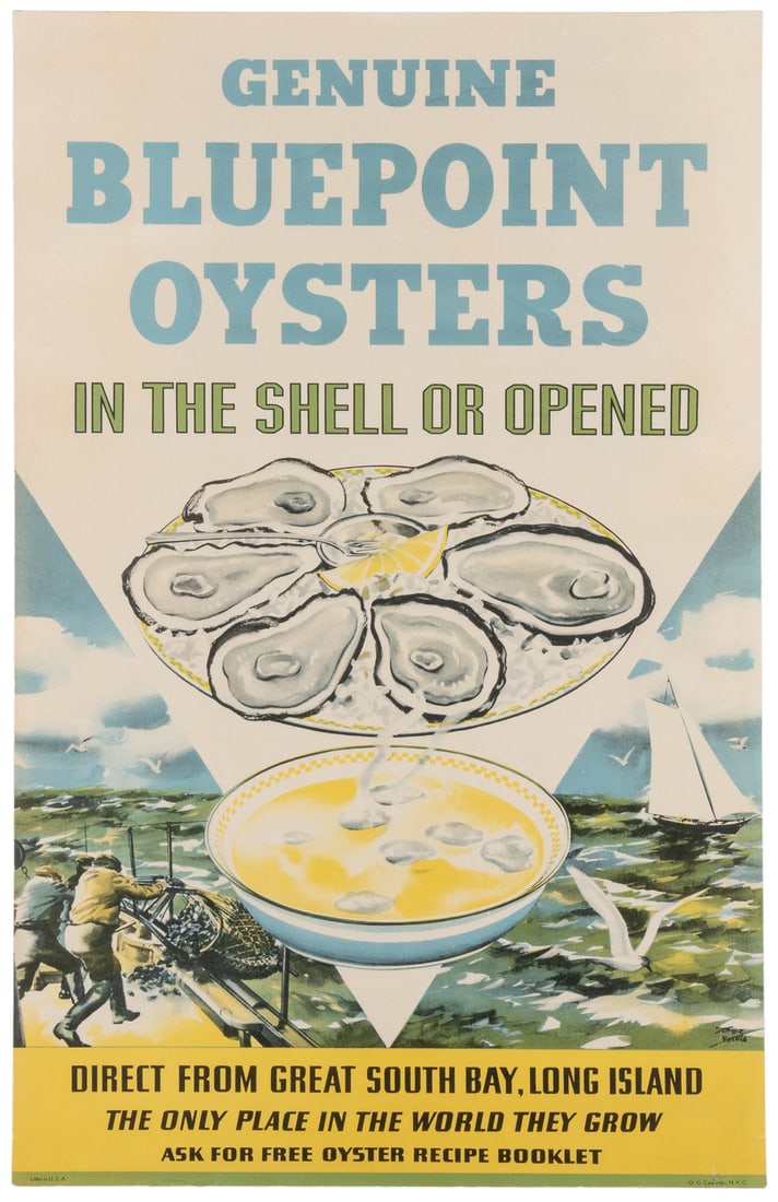 KOTULA, Jo (1910 - 1998). Genuine Bluepoint Oyster / In the... (1 of 1)