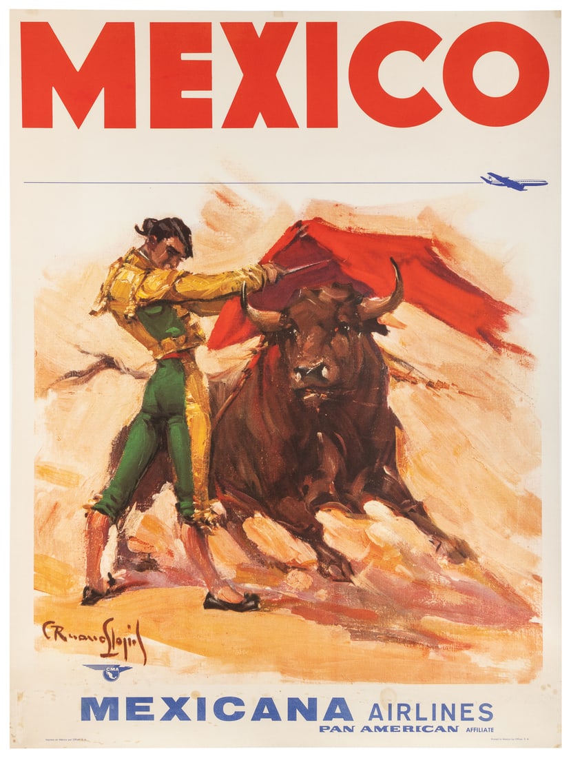 LLOPIS, Carlos Ruano (1878 – 1950). Mexico / Mexicana Air L... (1 of 1)