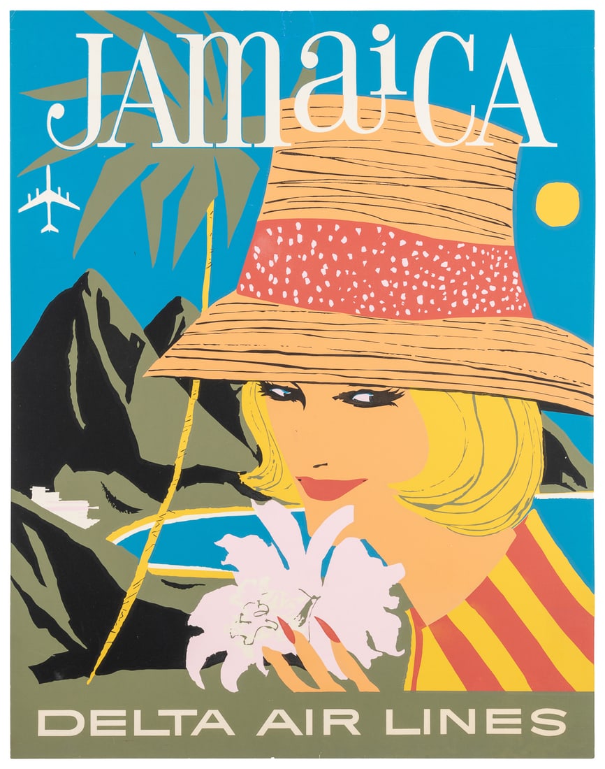 HARDY, John (1923–2004). Jamaica / Delta Air Lines. Circa 1... (1 of 1)