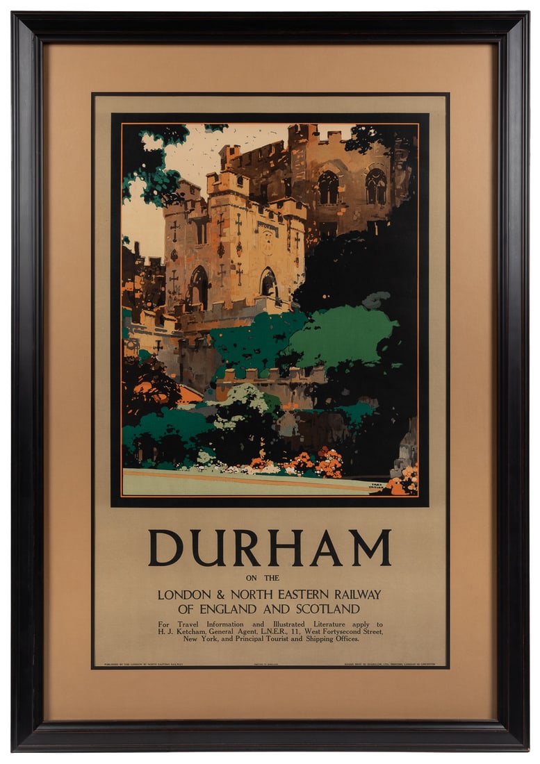 TAYLOR, Fred (1875 – 1963). Durham / On the London & North ... (1 of 1)