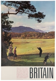 Britain / Golf. Circa 1960s. Great Britain: British Travel ...