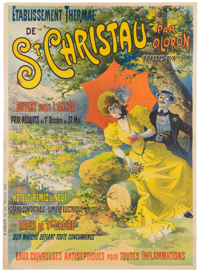 St. Christau Par Oloron. Toulouse-Paris: B. Sirven, ca. 189... (1 of 1)