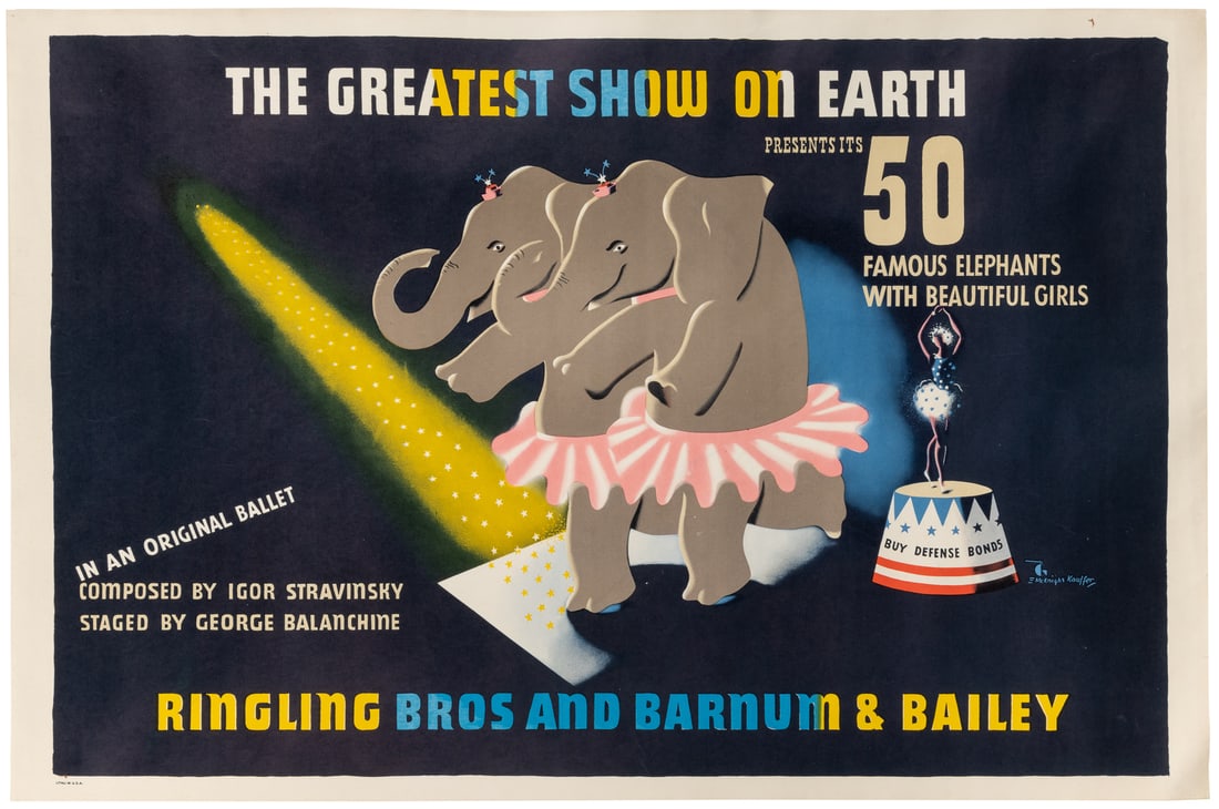 KAUFFER, Edward McKnight (1890 – 1954). The Greatest Show o... (1 of 1)