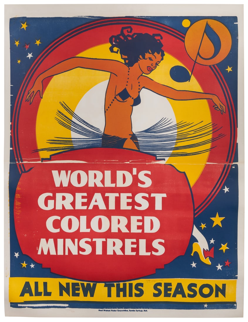 World’s Greatest Colored Minstrels. Eureka Springs, AR: Nea... (1 of 1)