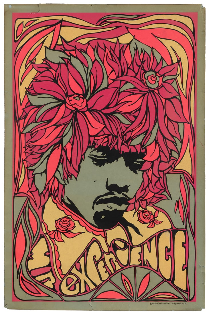 [PSYCHEDELIC]. [HENDRIX, Jimi (1942-1970), subject]. Mr. Ex... (1 of 1)
