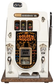 Mills 25 Cent “Golden Nugget” 3-Reel Slot Machine. [Chicago...