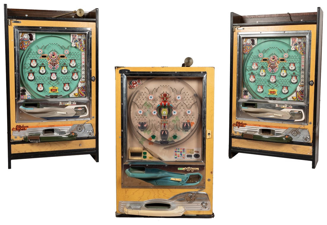 Vintage Nishijin Japanese Dx Pachinko Machine Vintage Nishijin Japanese Dx Pachinko Machine