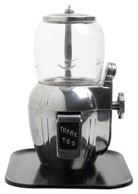 Atlas Bantam 5 Cent Tray Gumball Vendor.