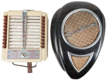 Seeburg Wall-O-Matic and Tear Drop Speaker. Circa 1940s–195...