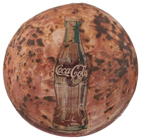 Coca-Cola Large “Button” Sign. [Atlanta: The Coca-Cola Comp...