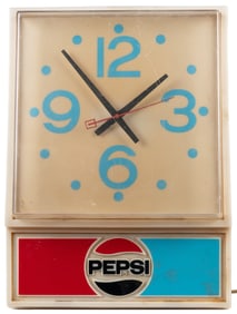 Pepsi “Junior New Dimension” Illuminated Clock. American Si...