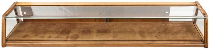 Countertop Wooden and Glass Display Case. 20th century. Lon...