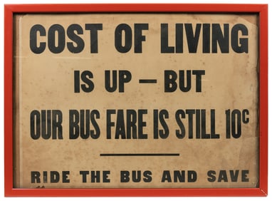 Cost of Living is Up – But Our Bus Fare is Still 10 Cents /...