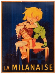 ONWY, John. La Milanaise. France, ca. 1920s. Lithograph han...