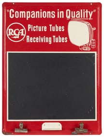 RCA Picture Tubes Receiving Tubes “Companions in Quality” S...