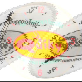 Quicky Neon Clock. Neon Products Incorporated. Plastic and ...