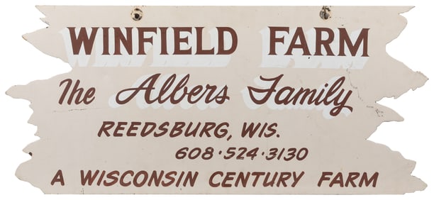 “Winfield Farm The Albers Family Reedsburg, Wis… A Wisconsi...