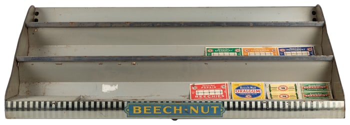 Beech-Nut Countertop 3-Tier Gum Display. [Chicago, IL: M. M...
