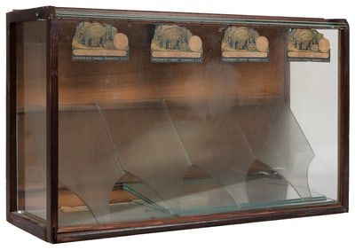 Display Case for the “American Nut Company” with Glass Fron...