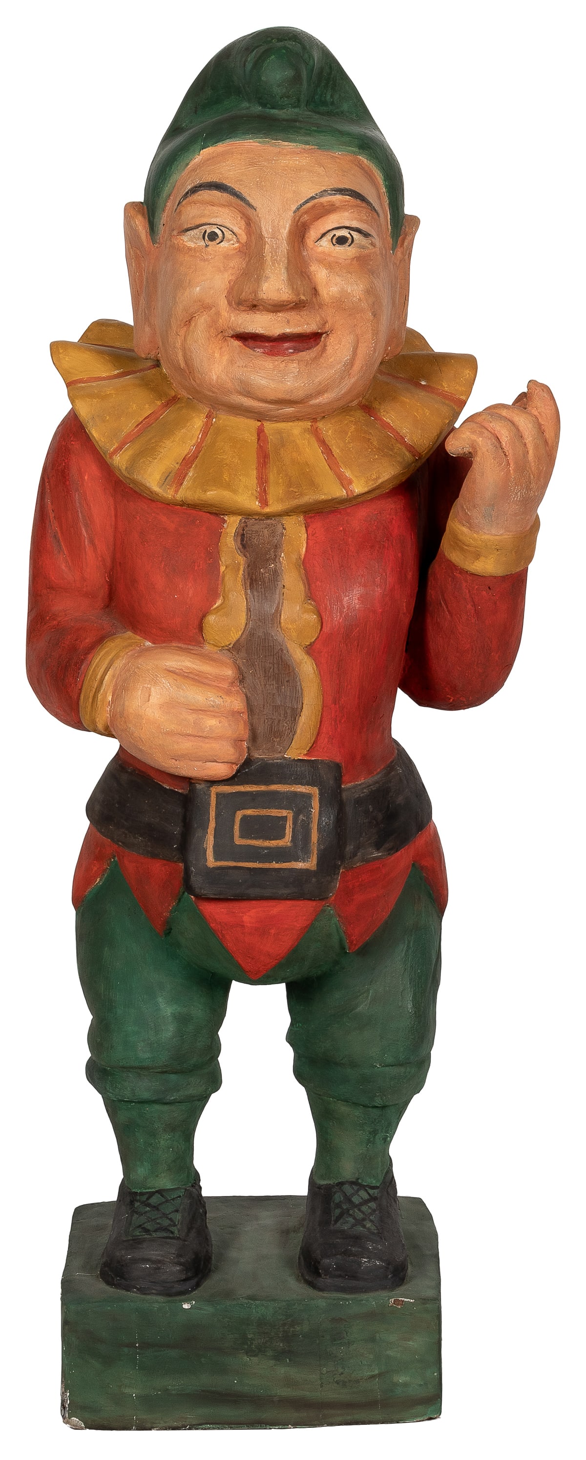 Punch Cigar Store Trade Figure. 20th century. (1 of 3)