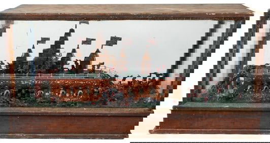 [MODEL/DIORAMA]. Hand-Built and Hand-painted Diorama of a B...