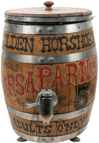 “Golden Horseshoe’s Famous Sarsaparilla 5¢ Adults Only!” Di...