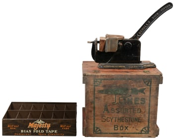 Three Assorted Advertising or Industrial Artifacts. [V.p., ...