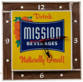 Mission Beverages “Drink Mission Beverages / Naturally Good...