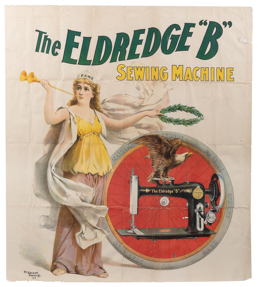 National Sewing Machine Co. / The Eldredge “B.” New York: G... (1 of 1)