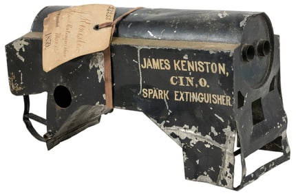 James Keniston Cincinnati Spark Extinguisher Patent Model. ...