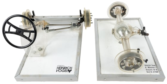 Pair of Automotive Assembly Demonstration Models. [Germany]...