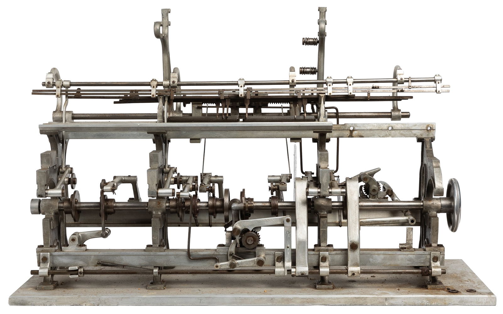 [MACHINE MODELS]. Pair of Aluminum Machine Models. [Ca. 20t... (1 of 2)