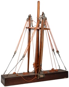 [SALESMAN’S SAMPLE]. Metal and Wood Salesman’s Sample of Sh...