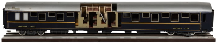 [SALESMAN’S SAMPLE / MODEL]. Model of a Passenger Train Car...