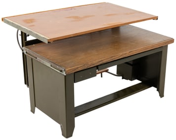Salesman’s Sample Drafting Desk. Hamilton Mfg. Co., ca. ear...
