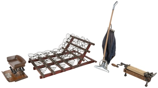 Four Salesman’s Samples and Patent Models. Early 20th centu...