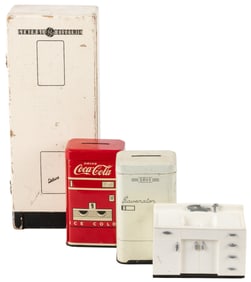 Miniature Appliances / Tin Banks and Salesman Samples. Incl...