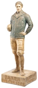 Blum Bros Chicago / Bavaria Sweater Coats Figure. Chalkware...
