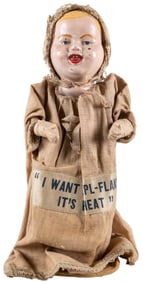 Mapl-Flake Squeaker Doll Countertop Store Figure. Circa 191...