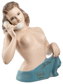 Formfit Life-Bra Advertising Display. Circa 1940s. Countert...