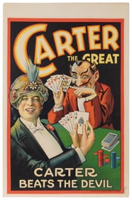 CARTER, Charles. Carter the Great. Carter Beats the Devil. ...